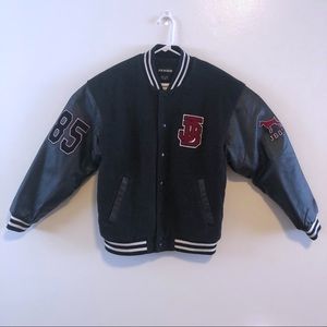 champion men's city classic letterman jacket